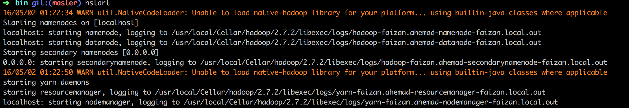 Mac Native Hadoop Library